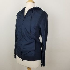 Vince Camuto Hooded Sweater Zip-Up Jacket